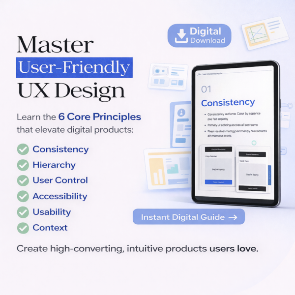 6 Core Principles of UX Design – The Ultimate Practical Guide