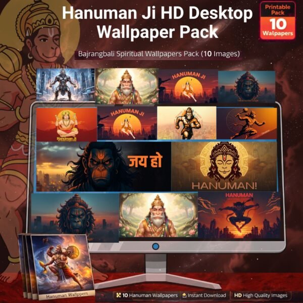 Bajrang Bali Hanuman HD Wallpapers Templates